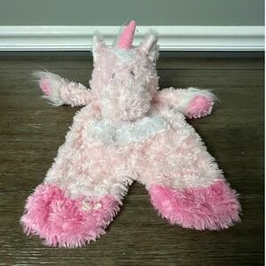Baby Ganz Lovey Plush Sweet Iris Unicorn Flat A Pat Horse‎ Security Blanket